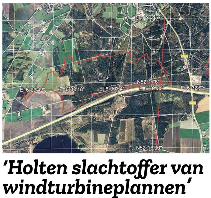Nieuw in Holten Extra: “Holten slachtoffer van windturbineplannen”